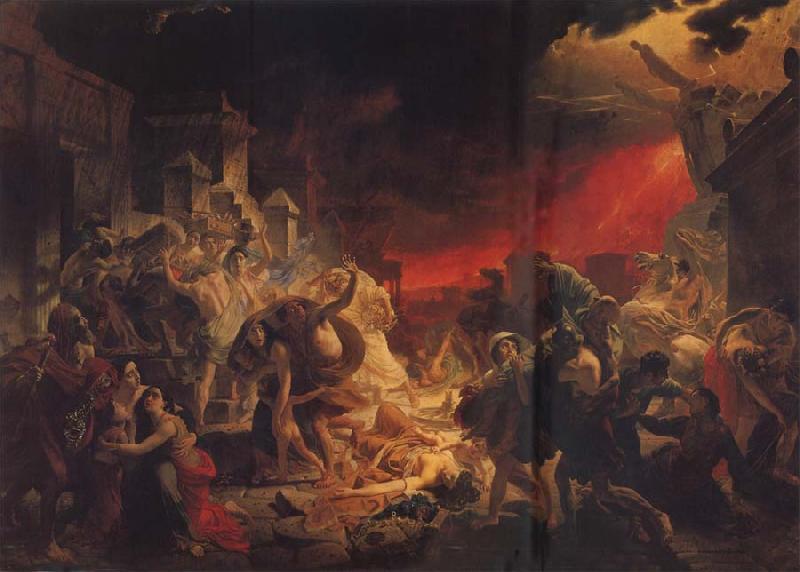 Karl Briullov The Last Day of Pompeii France oil painting art